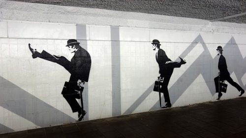 bicycle-tunnel-eindhoven-silly-walks-john-cleese